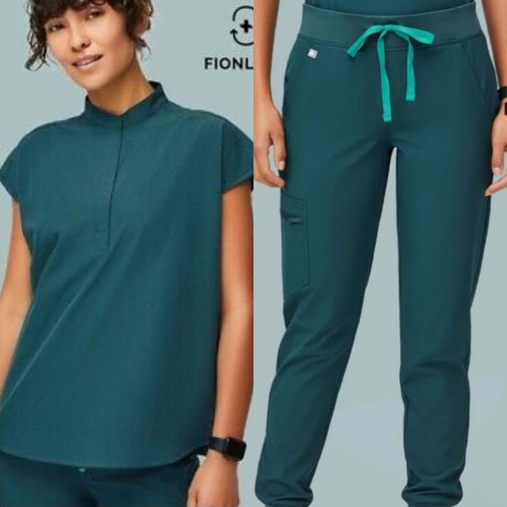 Figs Caribbean Blue Fionlite Set